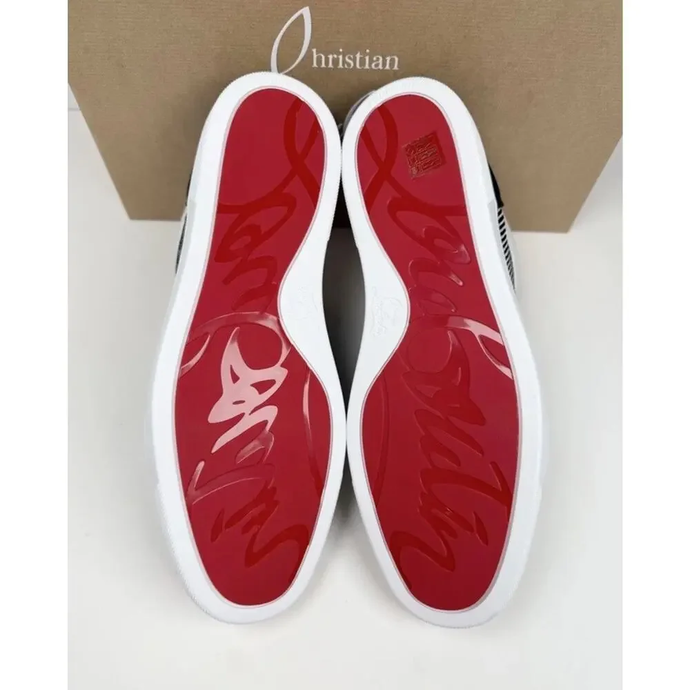 Size 11.5US - Christian Louboutin Rantulow Orlato Black/White🐼 NEW/RETAIL $1K! - Picture 7 of 10